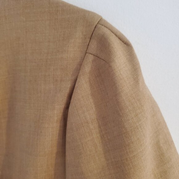 J CREW 100% Wool Neutral Short Sleeve Pencil Dress Super 120s Dress NEW - Picture 10 of 12